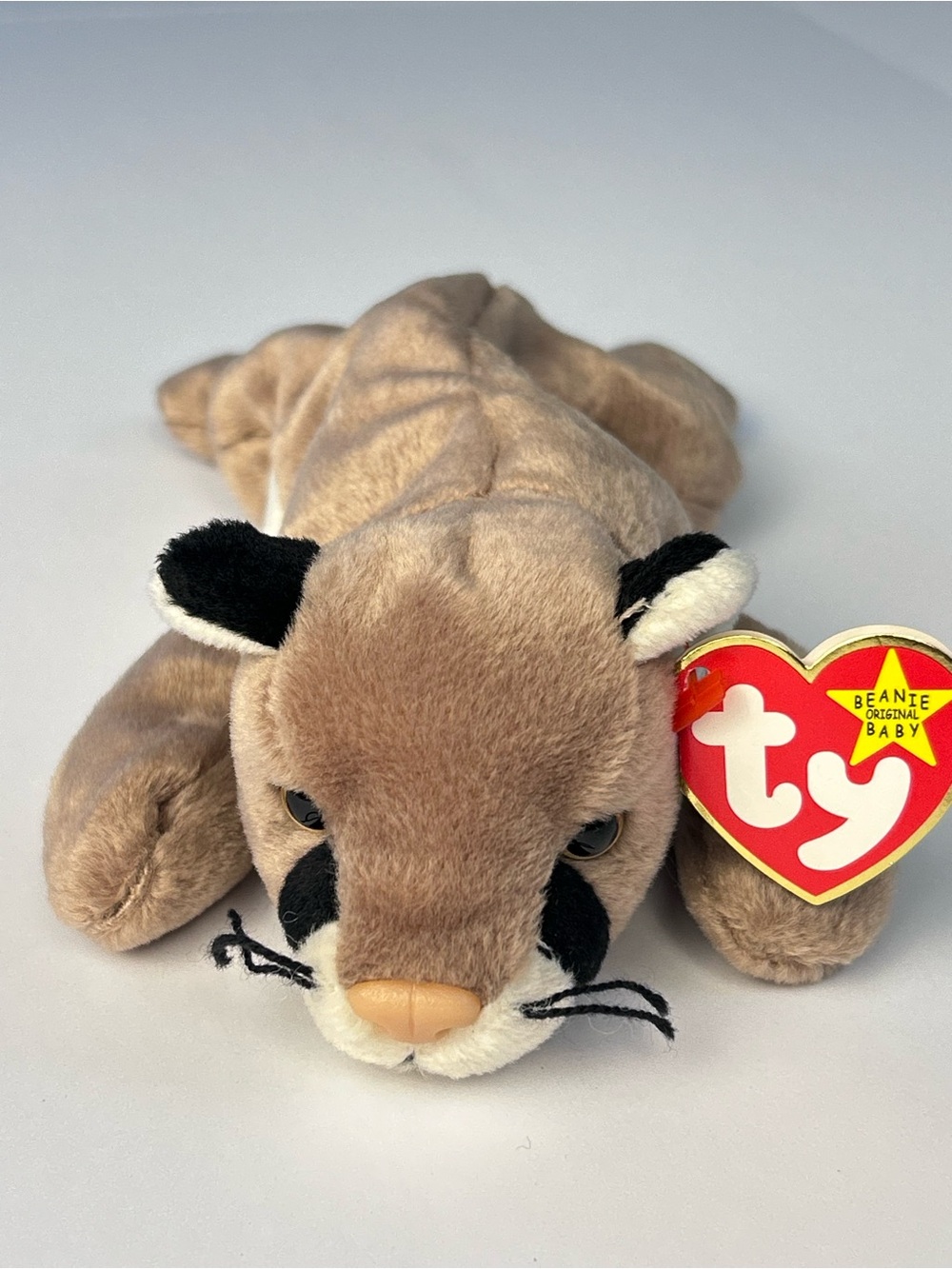 TY Beanie Baby Canyon Mountain Lion 1998 Retired Plush With Tags